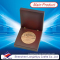 Round Golf Sports Champion Award Metal Copper Coin Custom Badge Medallion 2d Coins for Commemorative (LZY1300008)